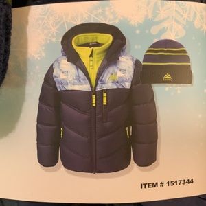 Snozu kids jacket & hat set